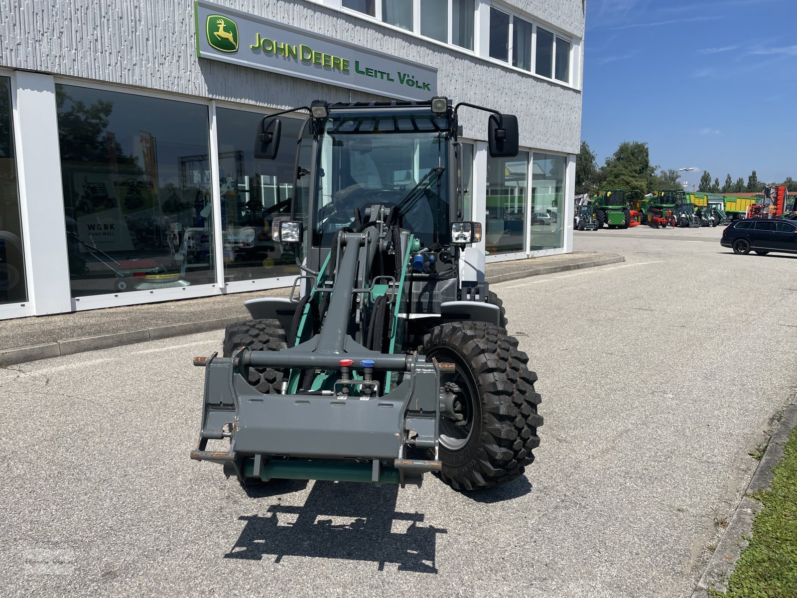 Hoflader typu Kramer KL 25.5 e, Neumaschine w Tettenweis / Karpfham (Zdjęcie 5)