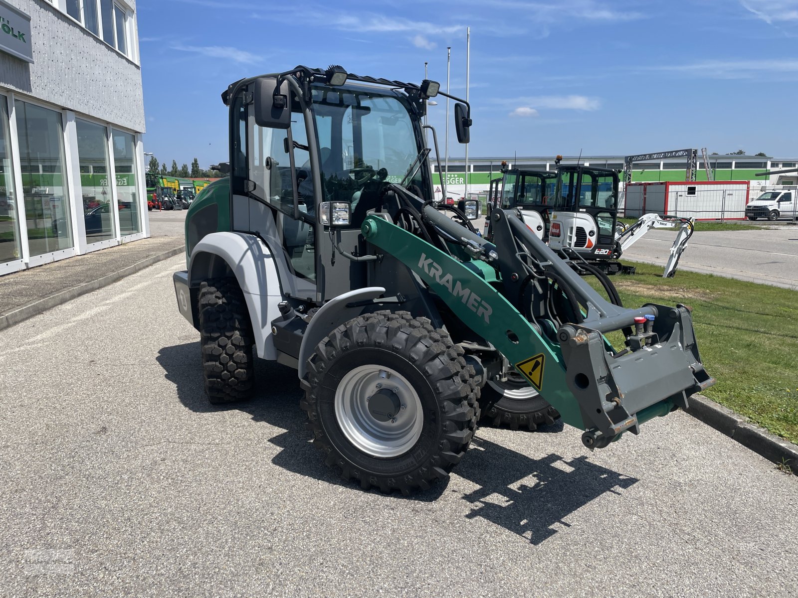 Hoflader del tipo Kramer KL 25.5 e, Neumaschine In Tettenweis / Karpfham (Immagine 7)