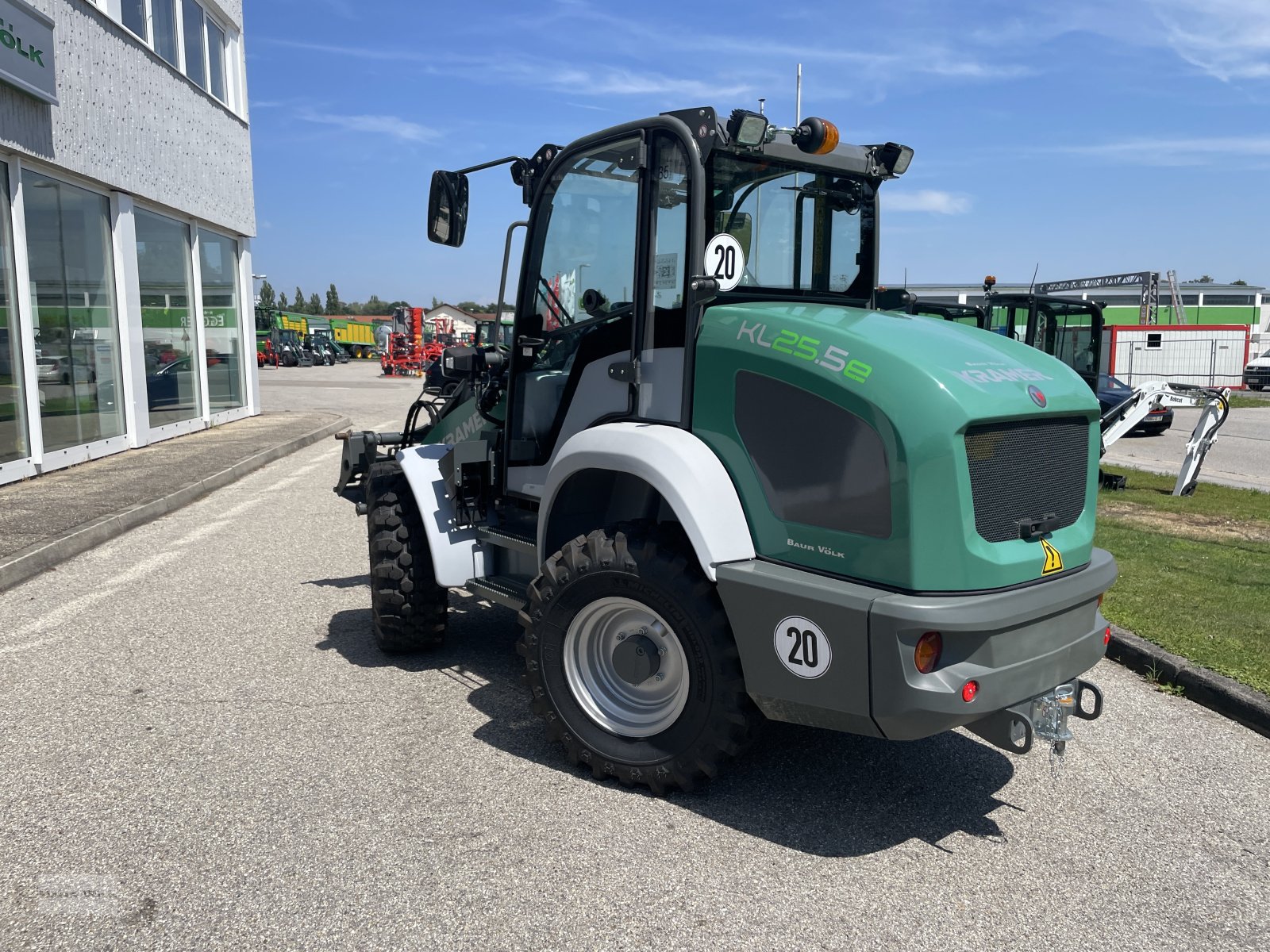 Hoflader of the type Kramer KL 25.5 e, Neumaschine in Eggenfelden (Picture 13)