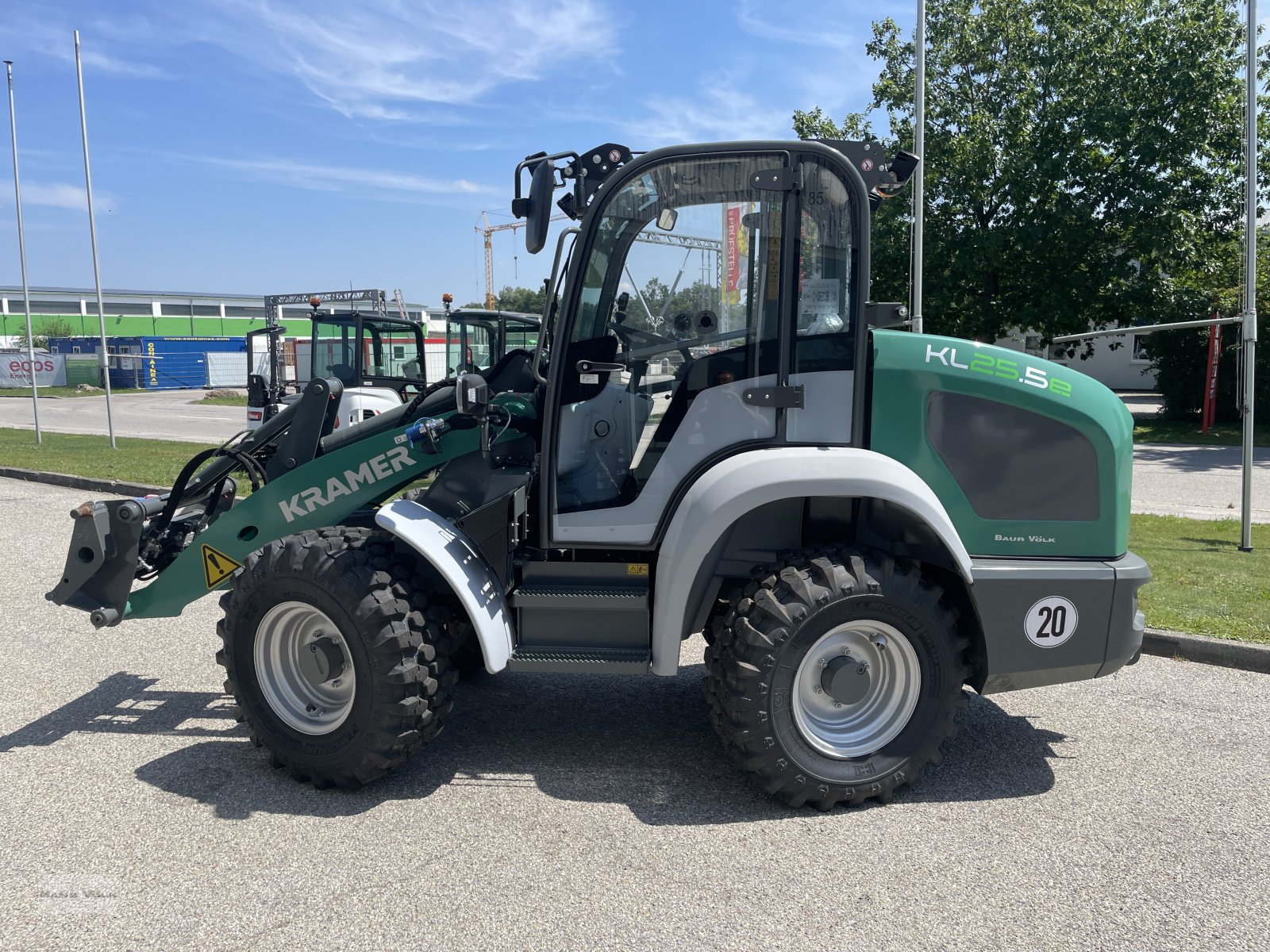 Hoflader van het type Kramer KL 25.5 e, Neumaschine in Eggenfelden (Foto 14)