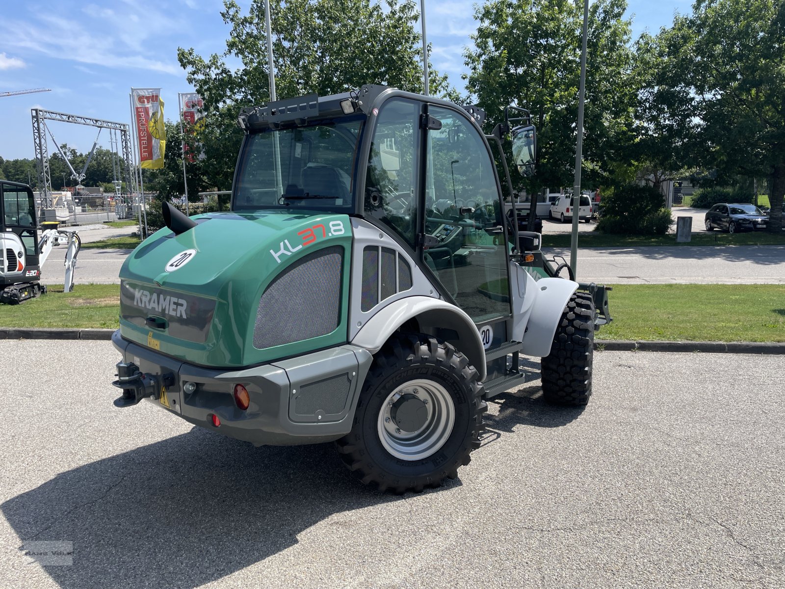 Hoflader del tipo Kramer KL 37.8, Neumaschine In Eggenfelden (Immagine 7)