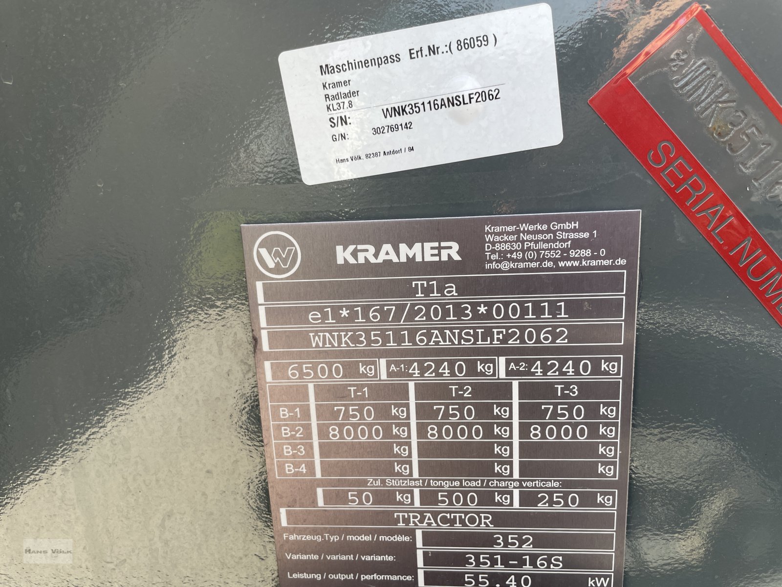 Hoflader tipa Kramer KL 37.8, Neumaschine u Eggenfelden (Slika 18)