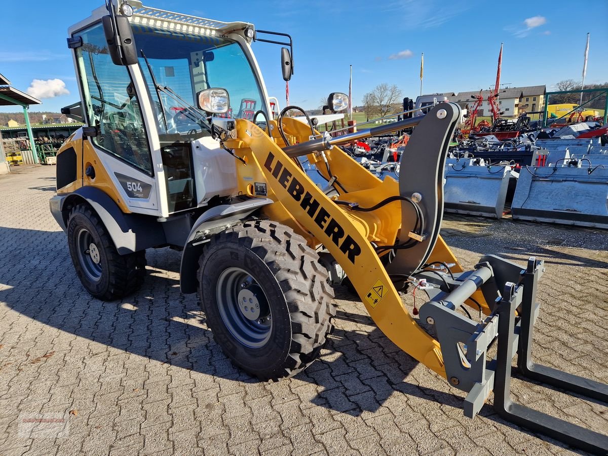 Hoflader del tipo Liebherr L504 Compact mit Österreichpaket, Gebrauchtmaschine en Tarsdorf (Imagen 3)