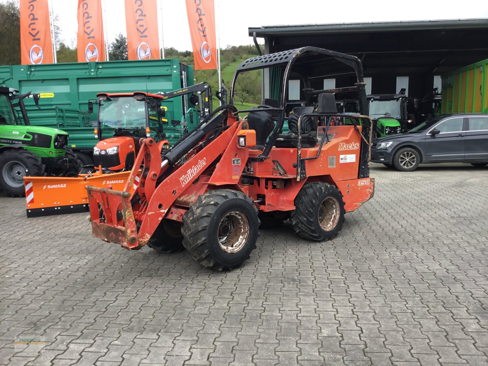 Hoflader del tipo Macks 350, Gebrauchtmaschine en Niederstetten (Imagen 1)