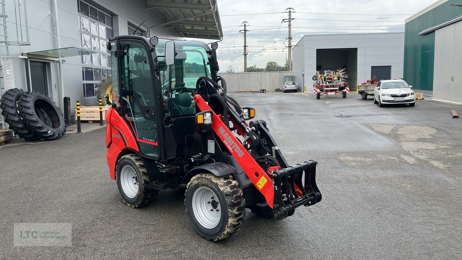 Hoflader typu Manitou MLA 2-25 H, Vorführmaschine w Redlham (Zdjęcie 2)