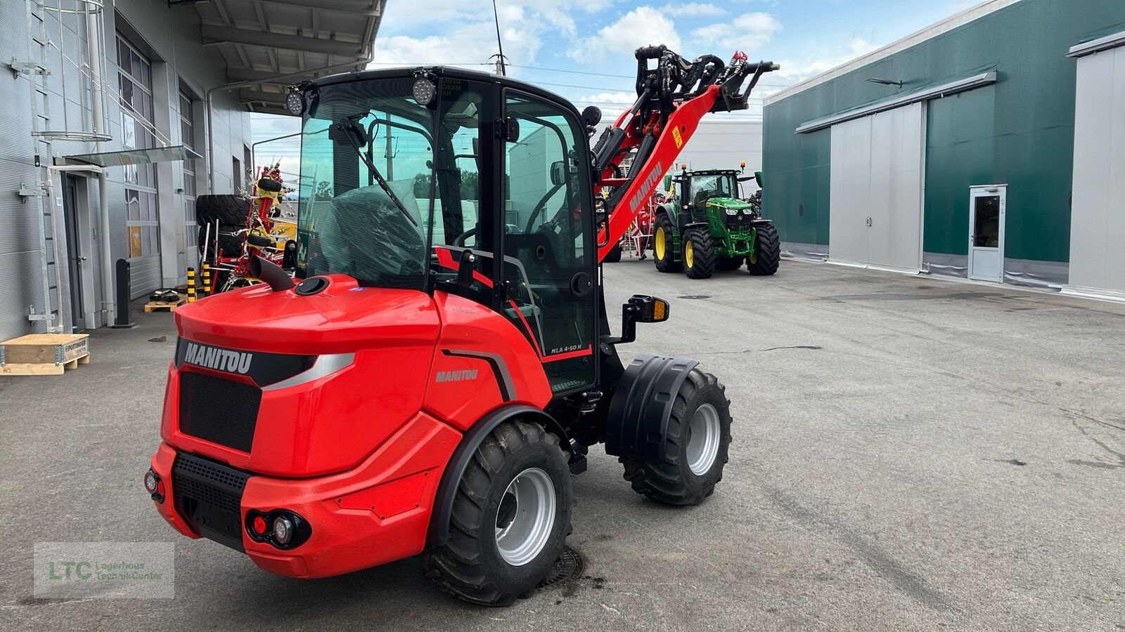 Hoflader of the type Manitou MLA 4-50, Vorführmaschine in Redlham (Picture 3)