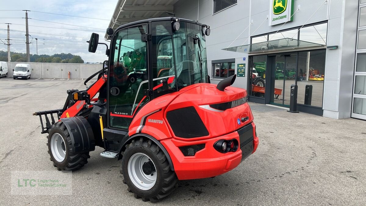 Hoflader of the type Manitou MLA 5-50 H, Vorführmaschine in Redlham (Picture 4)