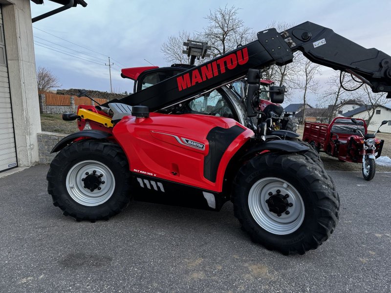 Hoflader du type Manitou MLT 630-105 Elite, Gebrauchtmaschine en Traberg (Photo 1)