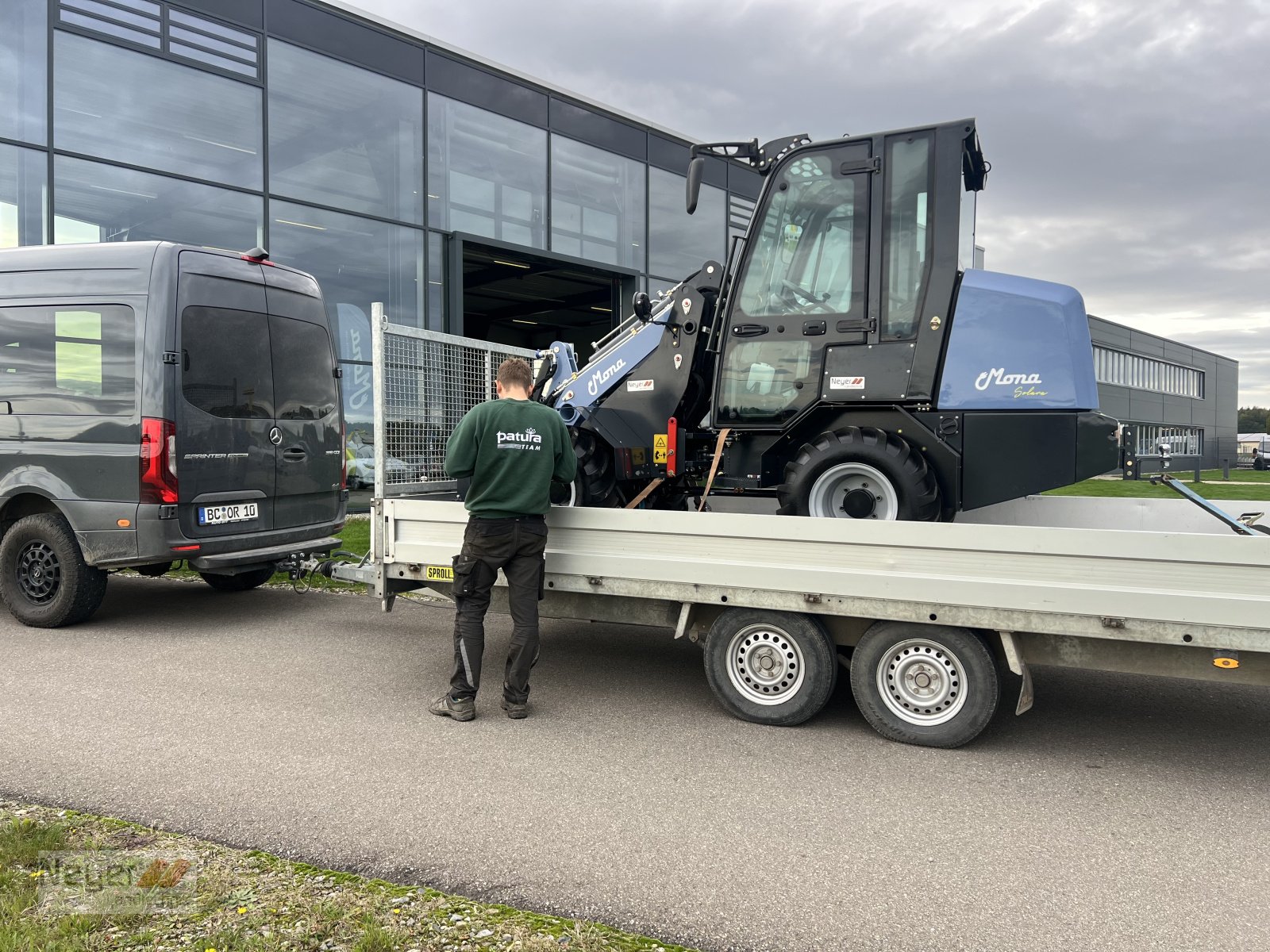 Hoflader typu MONA Solara, Neumaschine w Bad Waldsee Mennisweiler (Zdjęcie 4)