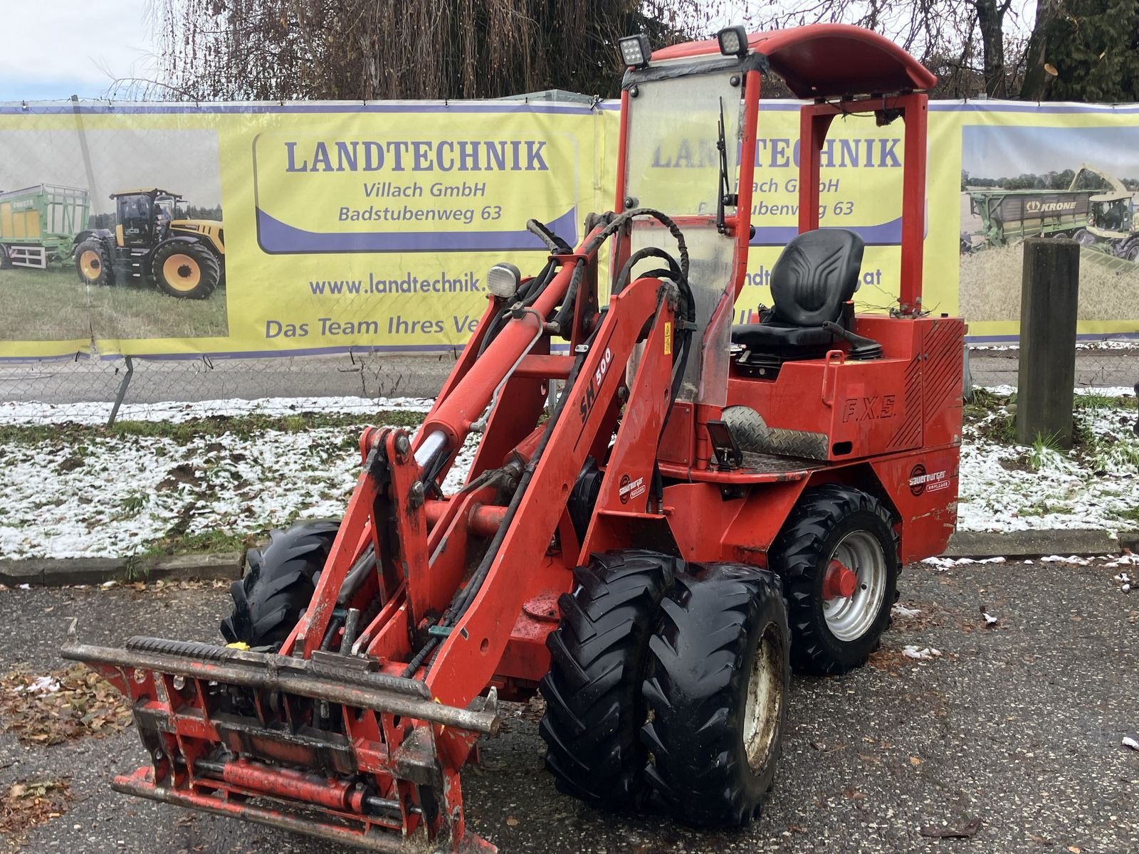 Hoflader des Typs Sauerburger SH 500, Gebrauchtmaschine in Villach (Bild 1)