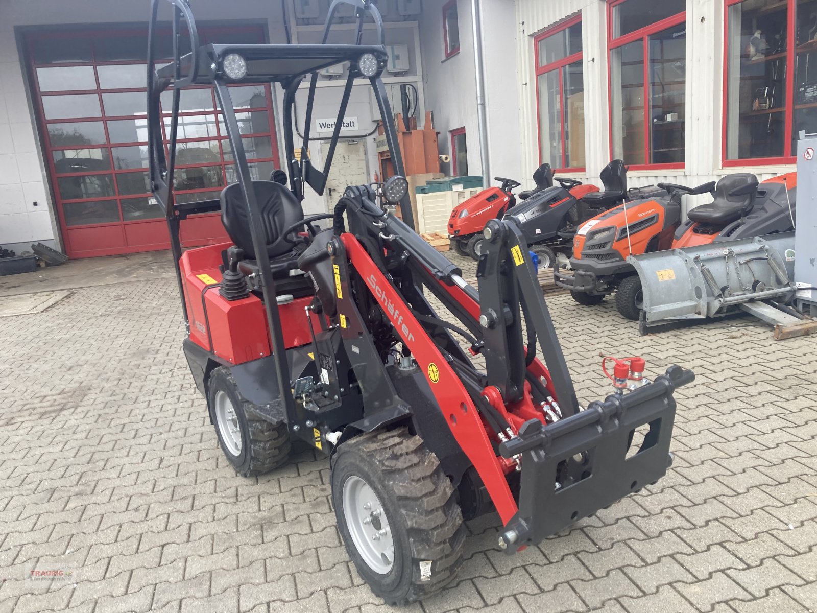 Hoflader typu Schäffer 1622, Neumaschine w Mainburg/Wambach (Zdjęcie 5)