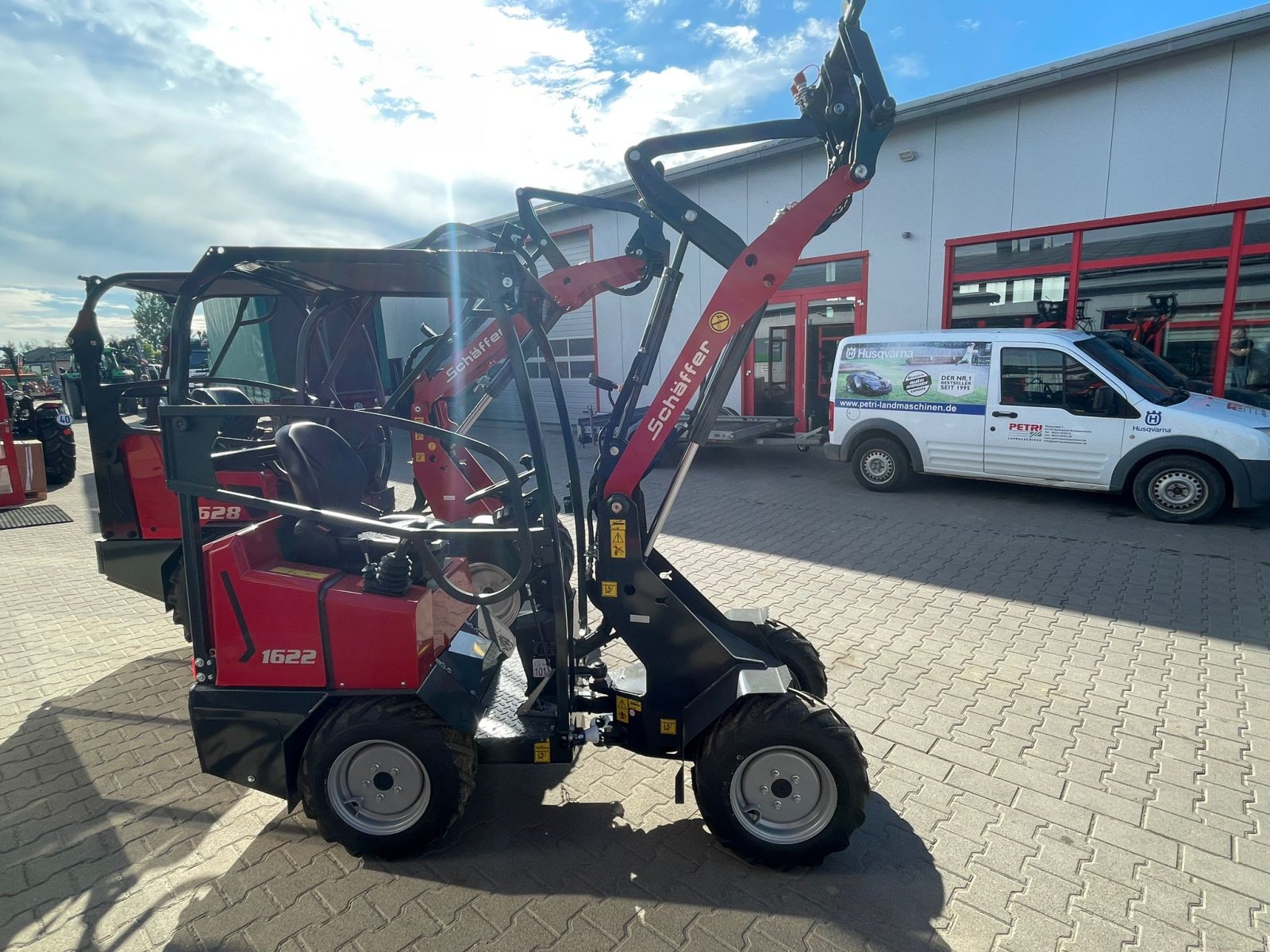 Hoflader van het type Schäffer 1622, Neumaschine in Dannstadt-Schauernheim (Foto 2)