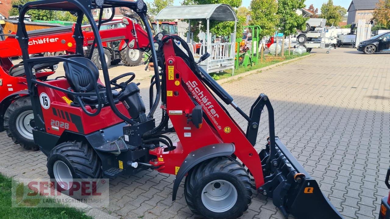 Hoflader des Typs Schäffer 2028-2 STVZO EURO, Gebrauchtmaschine in Groß-Umstadt (Bild 1)