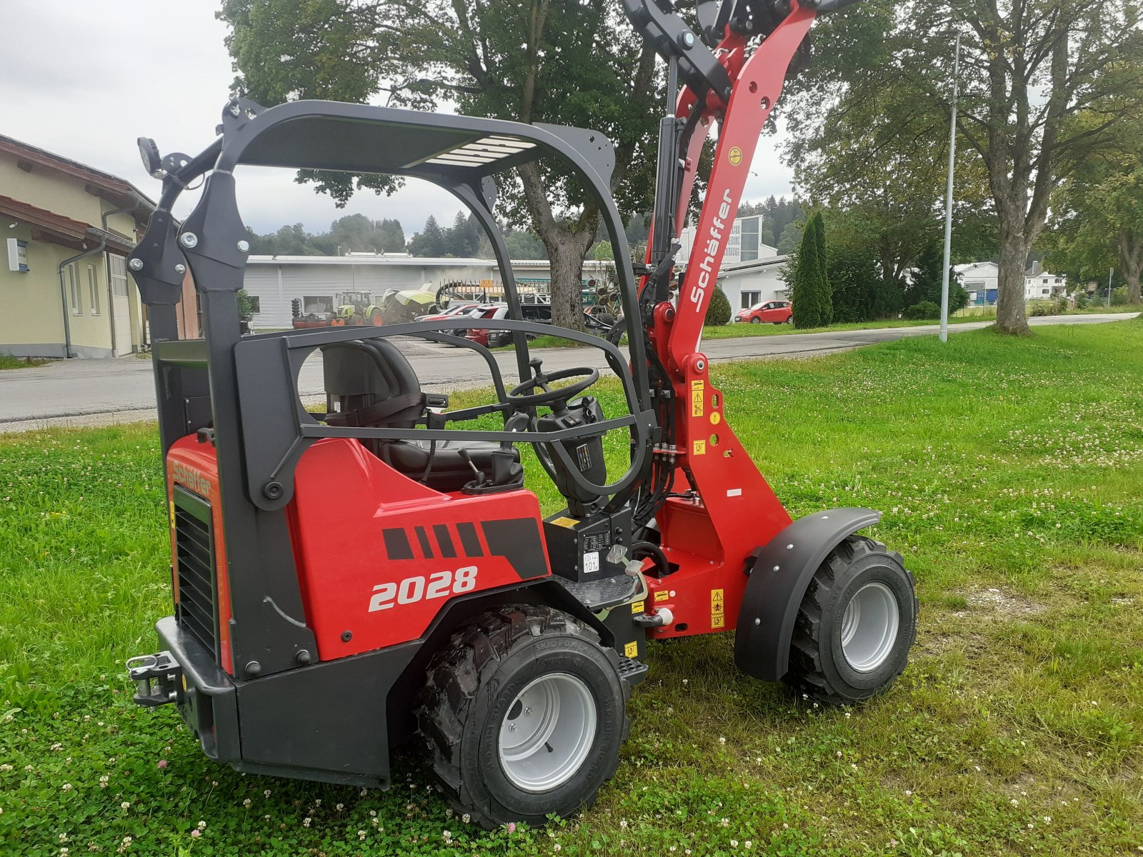 Hoflader van het type Schäffer 2028-2, Neumaschine in Peiting (Foto 2)