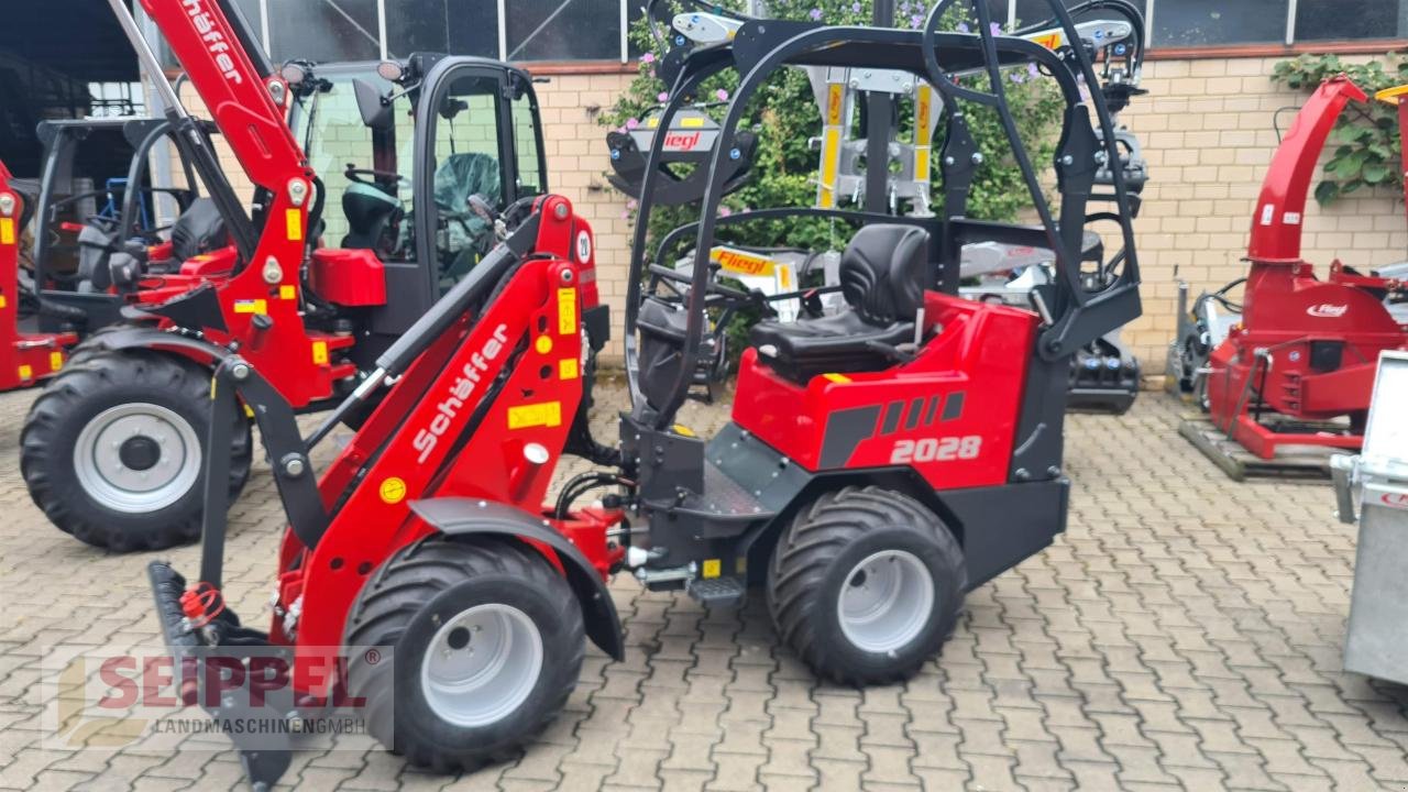 Hoflader van het type Schäffer 2028 ROPS FAHRERSCHUTZDACH, Neumaschine in Groß-Umstadt (Foto 1)