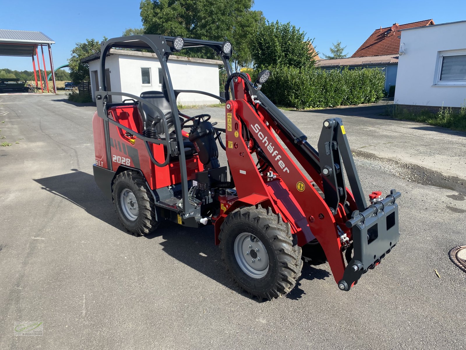 Hoflader of the type Schäffer 2028 SLT SOFORT VERFÜGBAR NIEDRIGE BAUWEISE, Neumaschine in Neustadt (Picture 2)