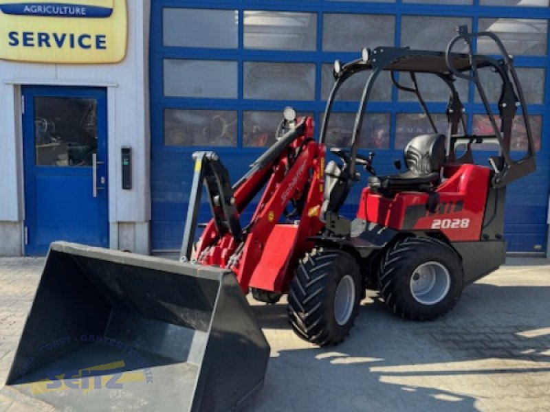 Hoflader del tipo Schäffer 2028, Neumaschine en Lindenfels-Glattbach (Imagen 1)