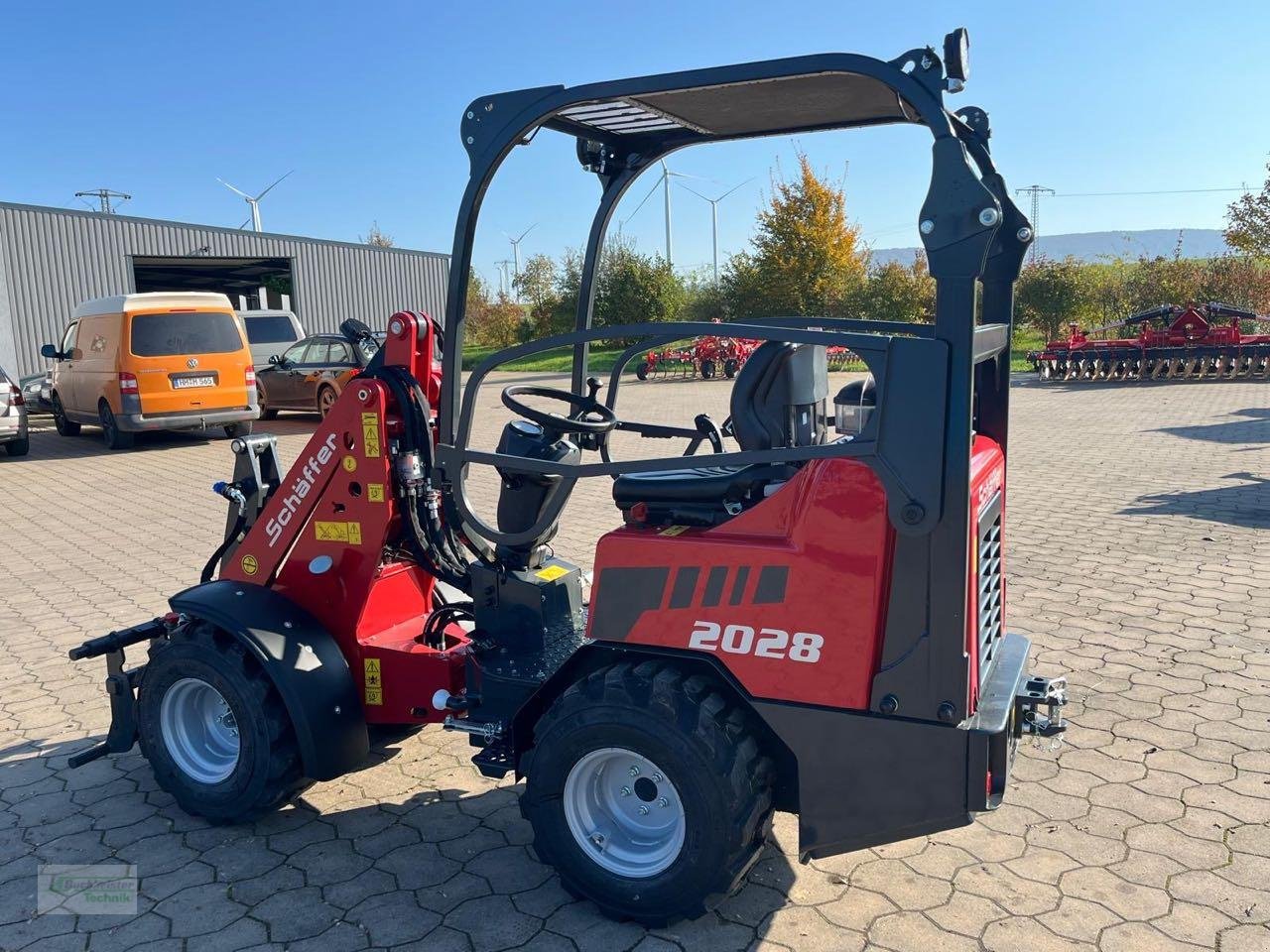 Hoflader van het type Schäffer 2028, Neumaschine in Coppenbruegge (Foto 3)