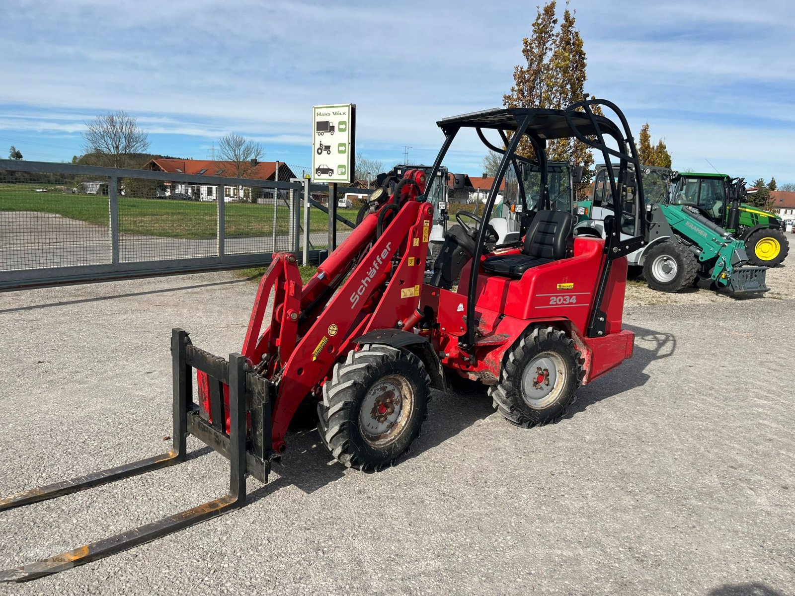 Hoflader des Typs Schäffer 2034, Gebrauchtmaschine in Antdorf (Bild 1)