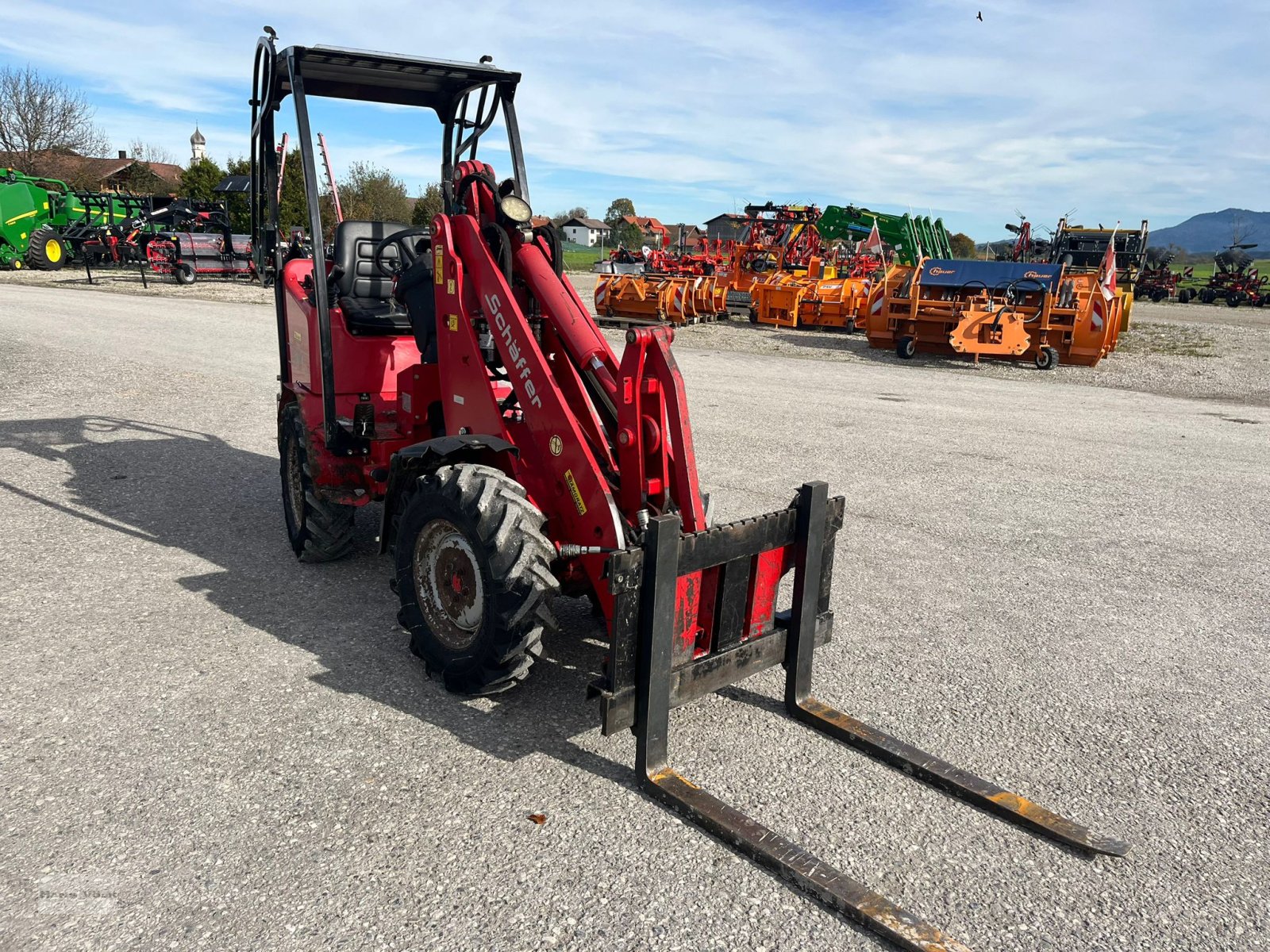 Hoflader van het type Schäffer 2034, Gebrauchtmaschine in Antdorf (Foto 7)