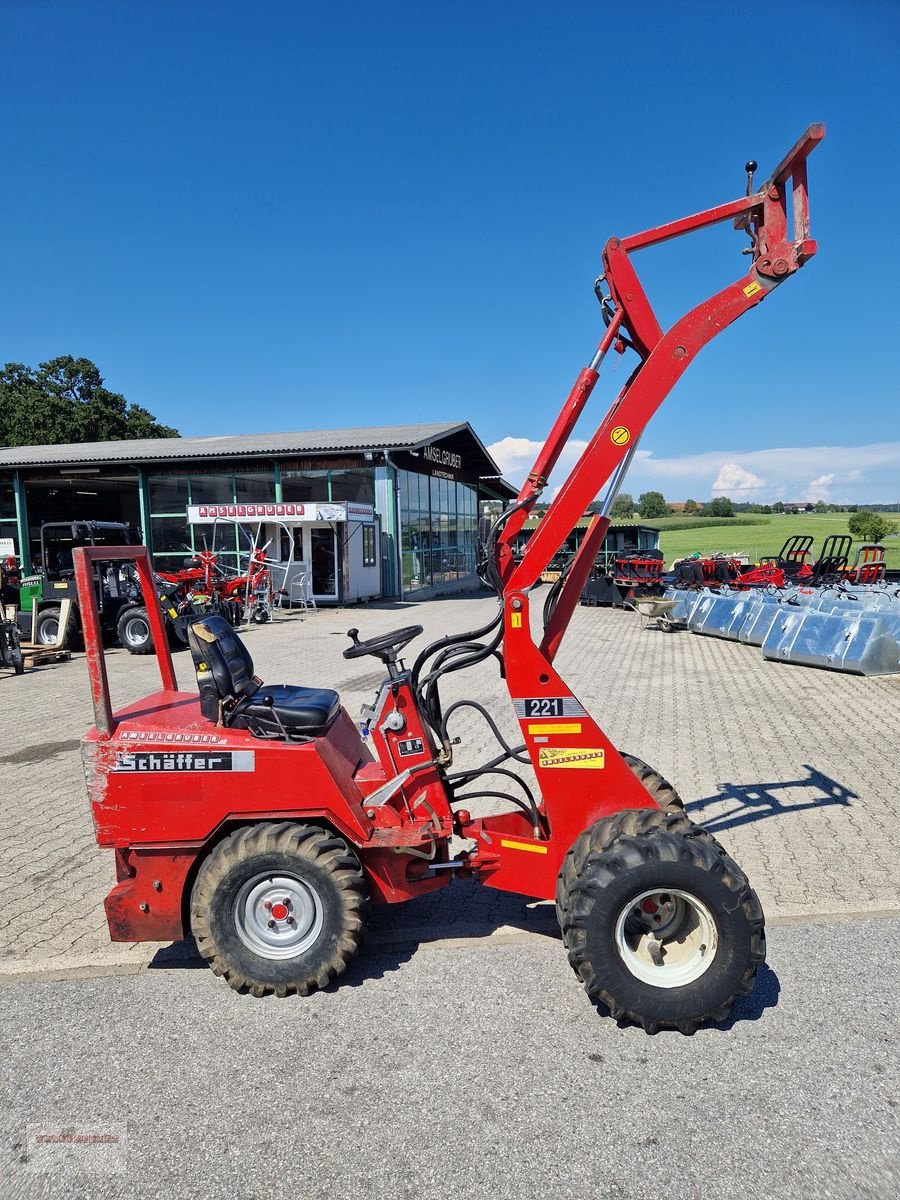 Hoflader del tipo Schäffer 221 TOP mit Zwillingsbereifung + Schnellgang uvm, Gebrauchtmaschine en Tarsdorf (Imagen 13)