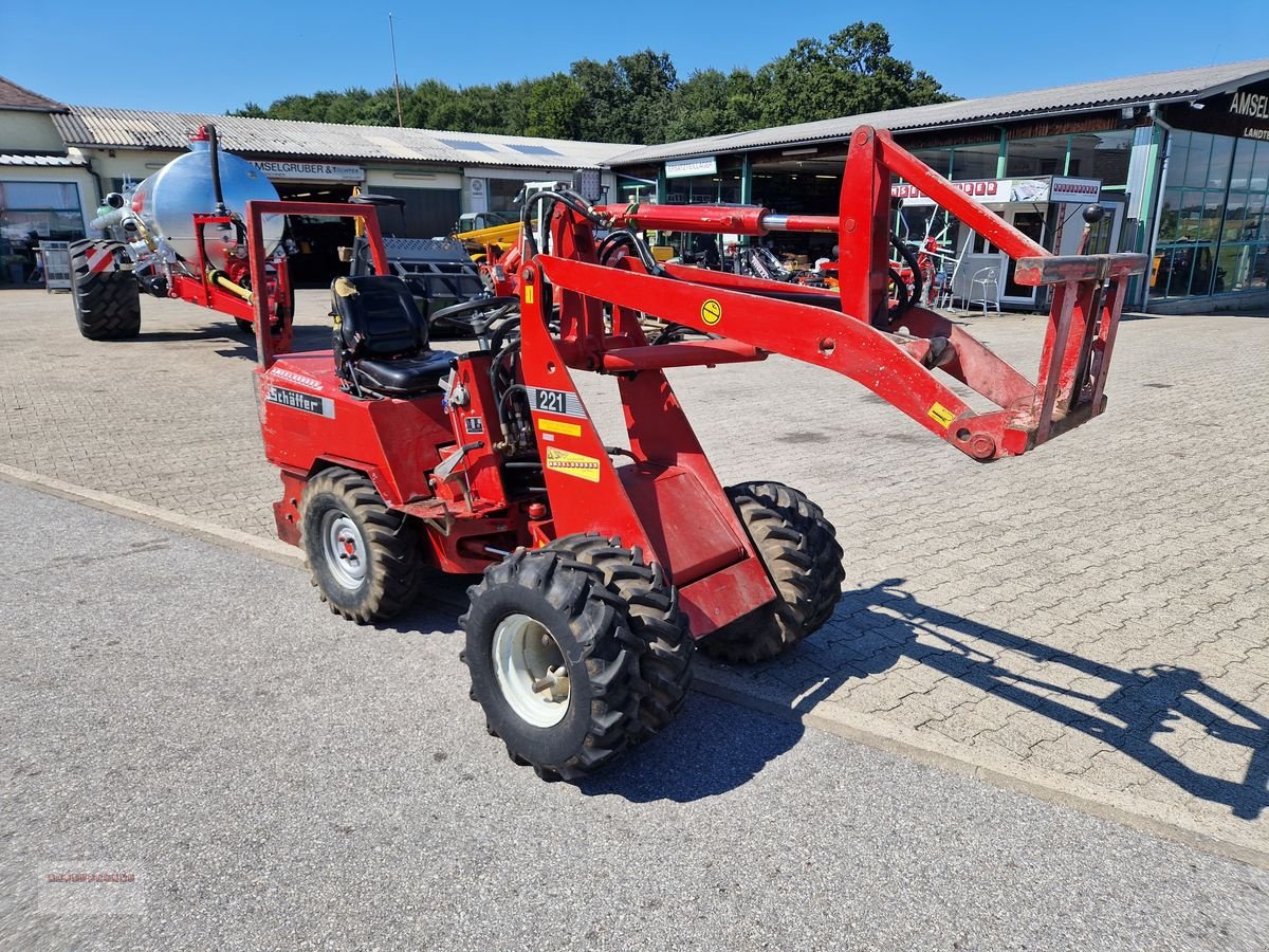 Hoflader del tipo Schäffer 221 TOP mit Zwillingsbereifung + Schnellgang uvm, Gebrauchtmaschine en Tarsdorf (Imagen 17)