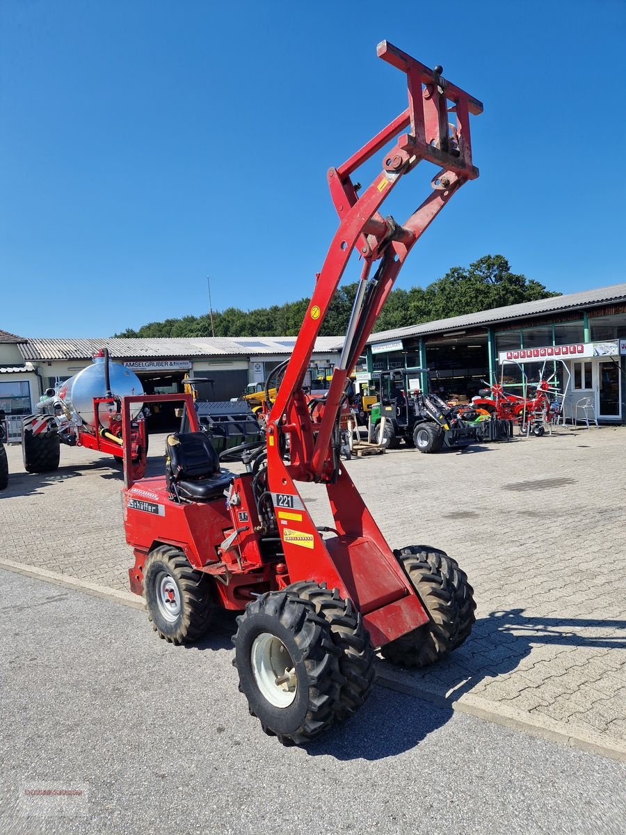 Hoflader del tipo Schäffer 221 TOP mit Zwillingsbereifung + Schnellgang uvm, Gebrauchtmaschine en Tarsdorf (Imagen 14)