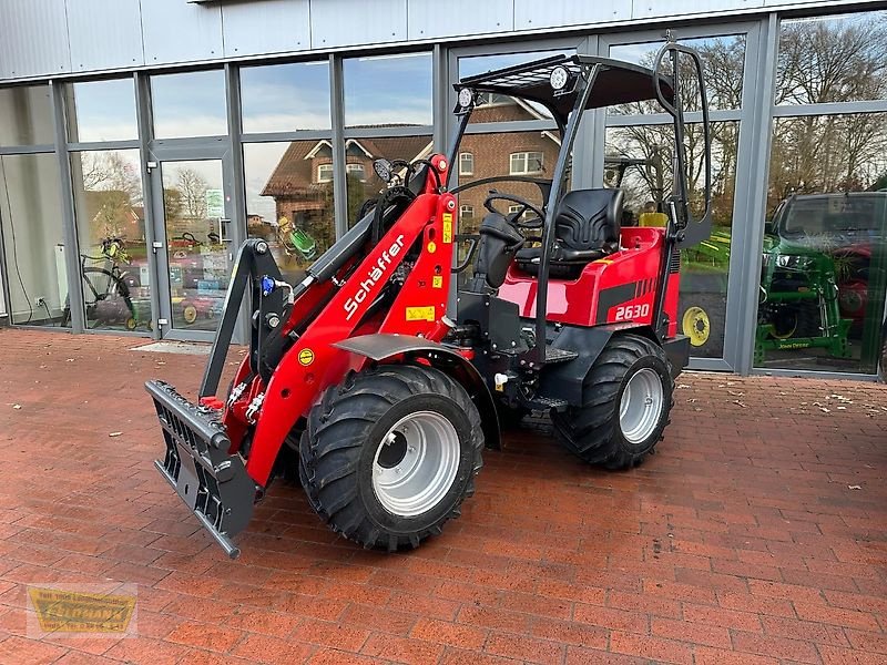 Hoflader van het type Schäffer 2630, Neumaschine in Neuenkirchen-Vinte