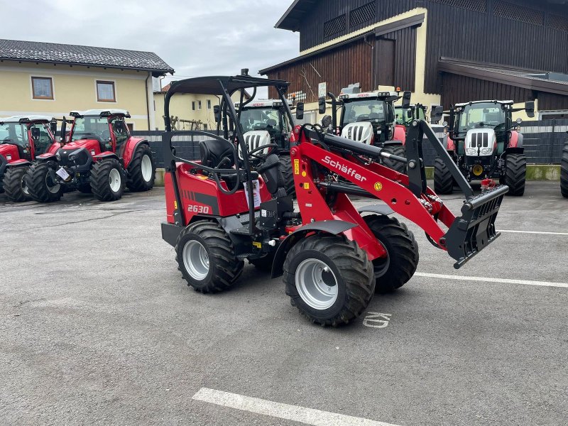 Hoflader Türe ait Schäffer 2630, Neumaschine içinde Berndorf (resim 1)