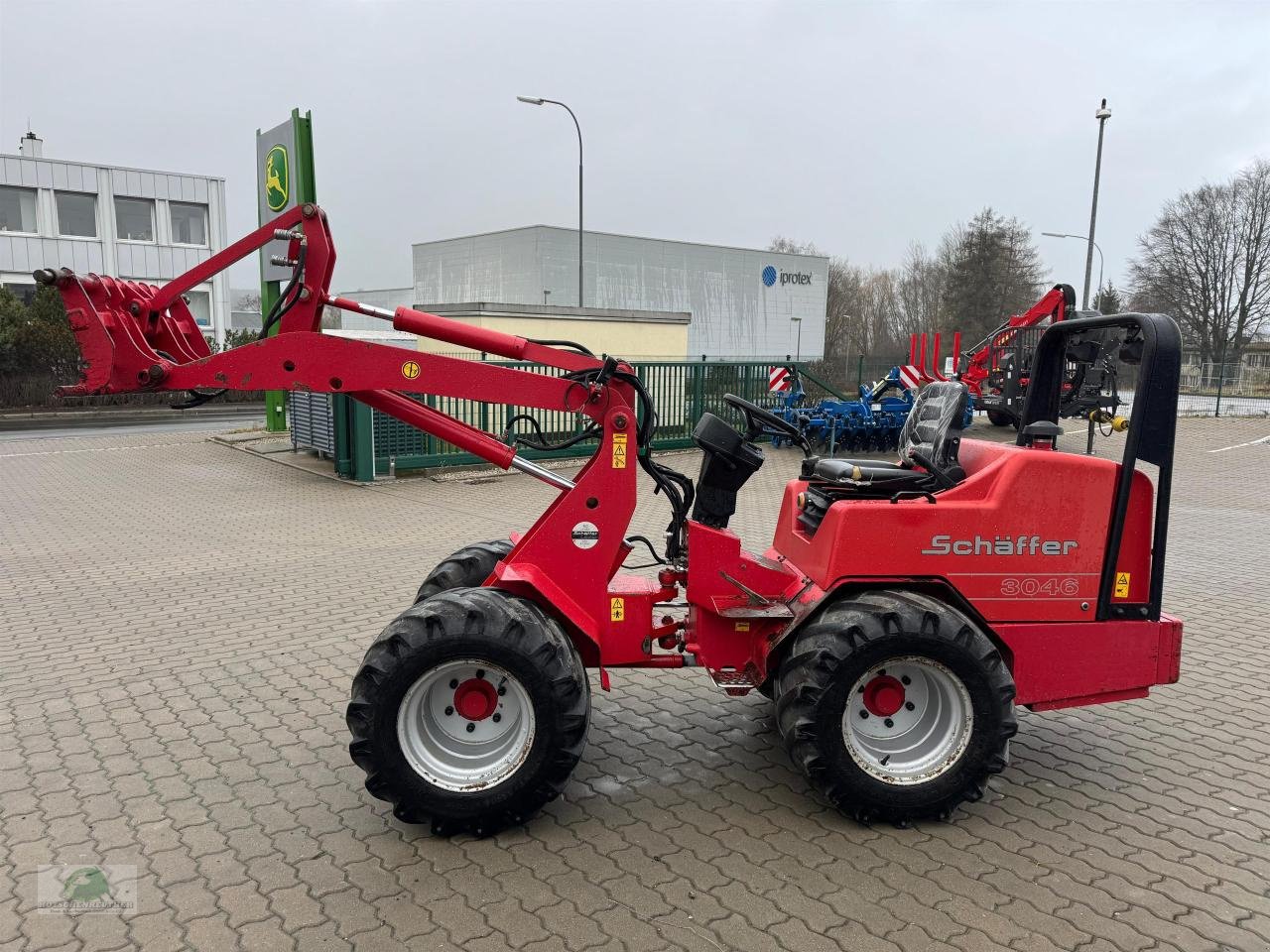 Hoflader du type Schäffer 3046, Gebrauchtmaschine en Münchberg (Photo 4)