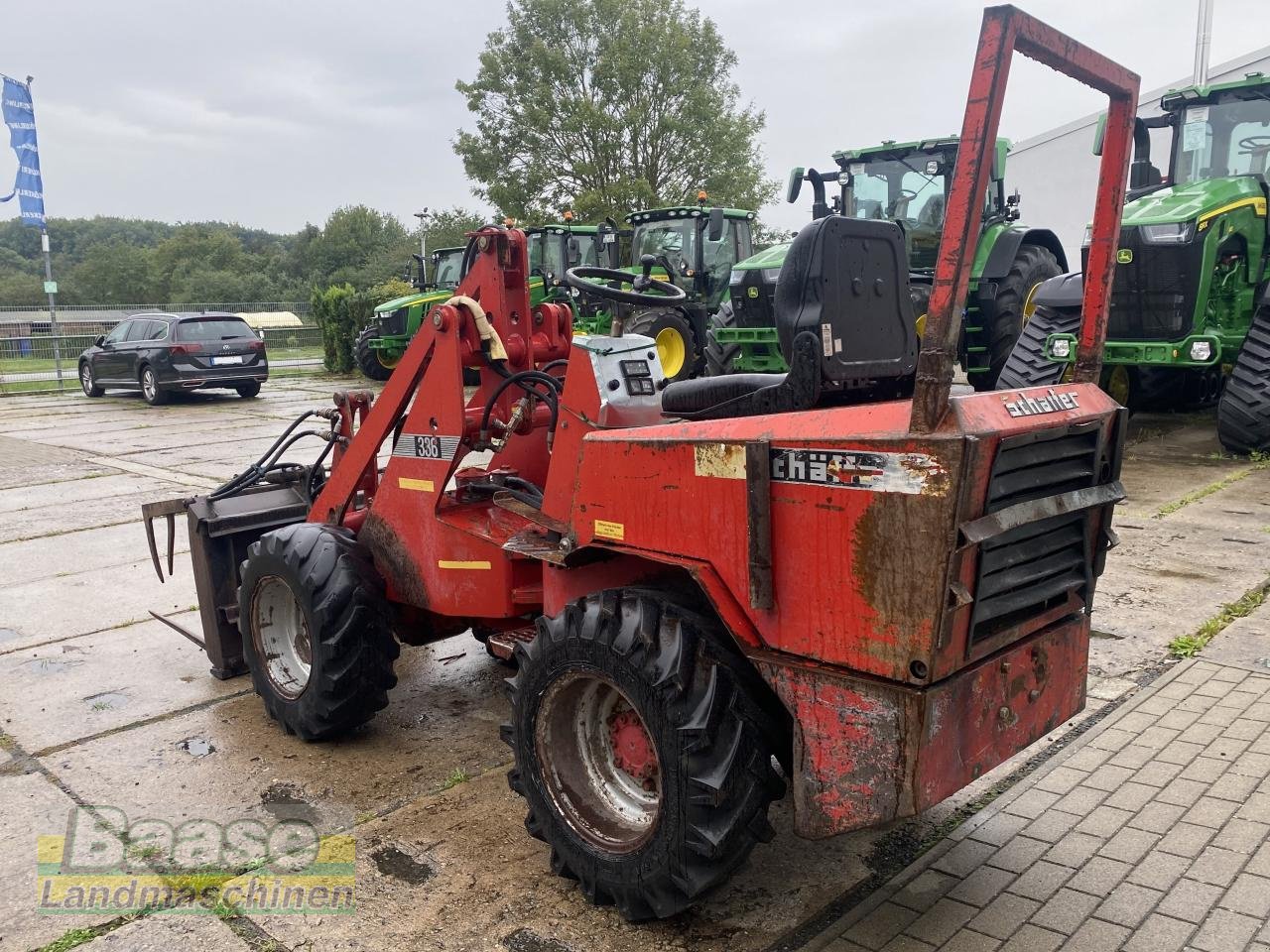 Hoflader van het type Schäffer 336 W mit 3 Arbeitsgeräten, Gebrauchtmaschine in Holthof (Foto 10)