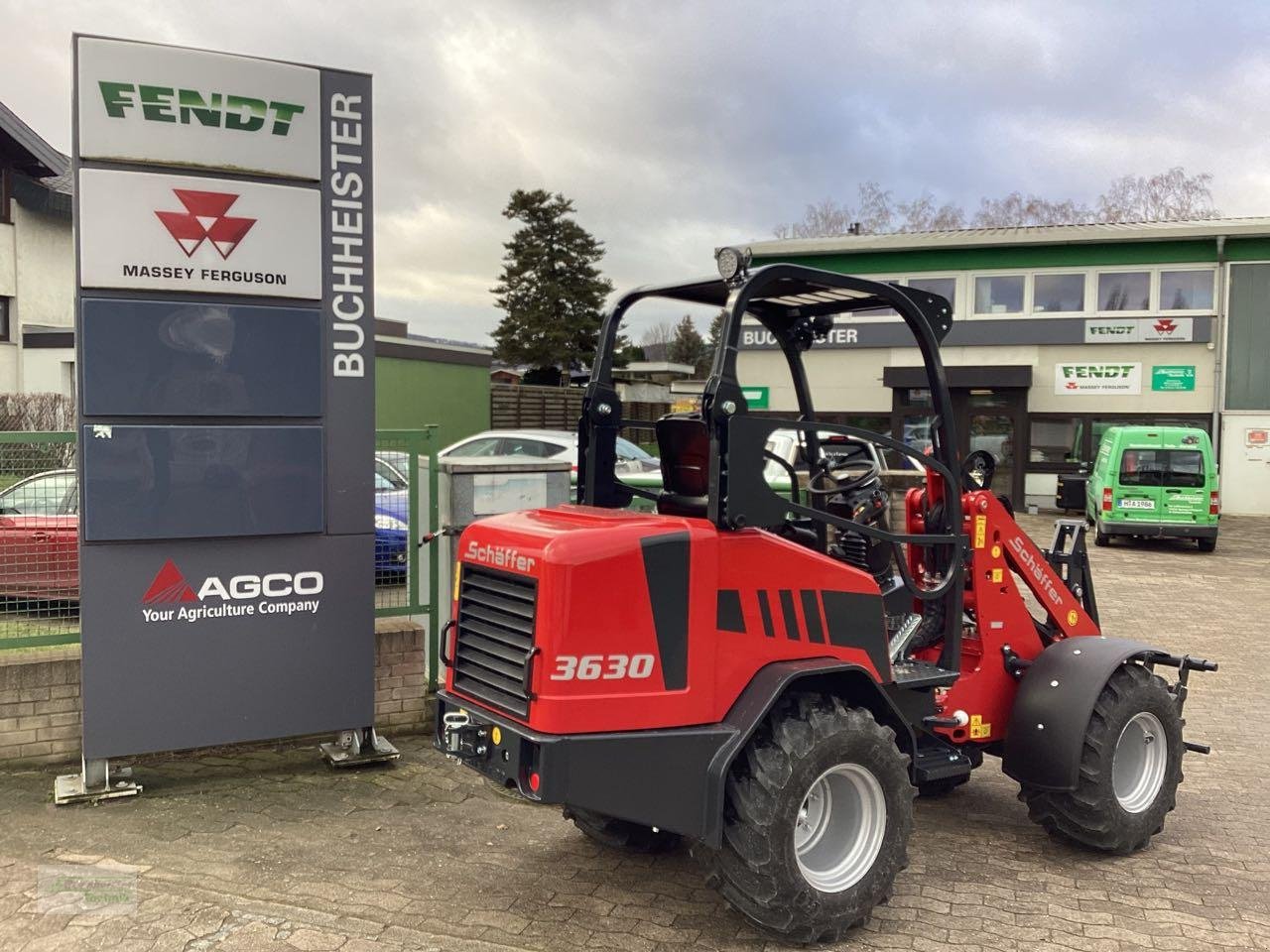 Hoflader van het type Schäffer 3630, Neumaschine in Coppenbruegge (Foto 6)