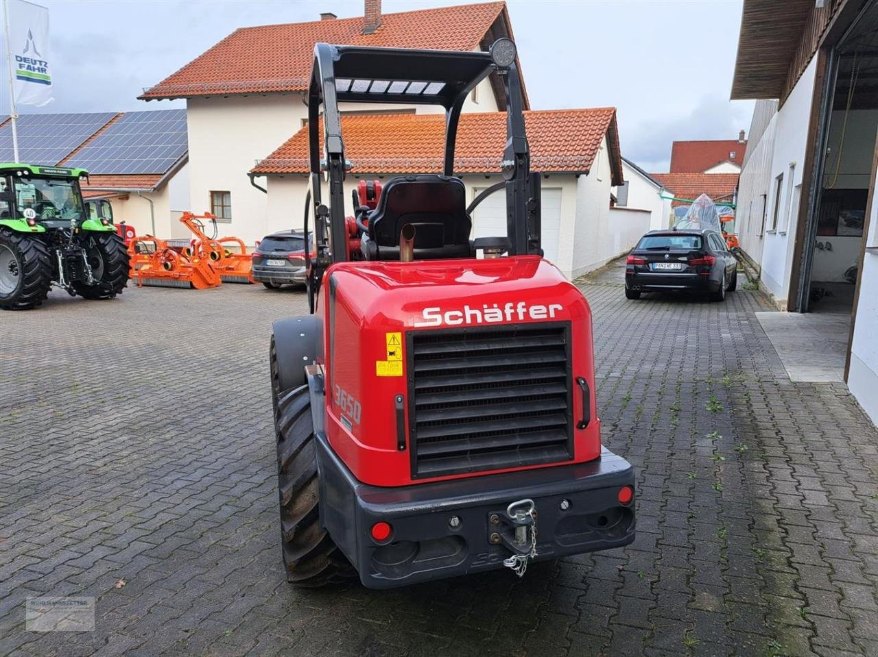 Hoflader van het type Schäffer 3650 - FSD, Gebrauchtmaschine in Unterdietfurt (Foto 5)