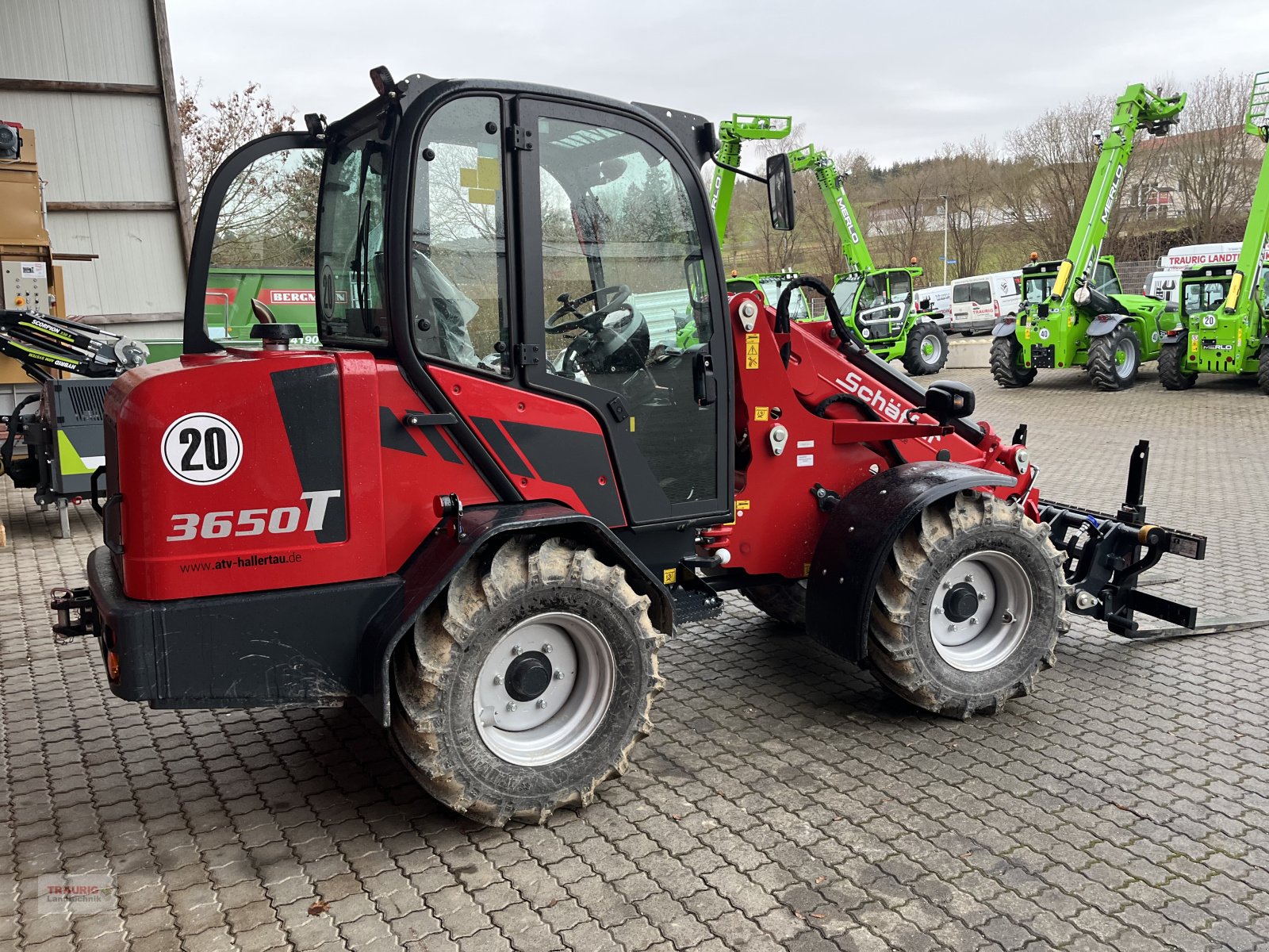 Hoflader a típus Schäffer 3650 T, Neumaschine ekkor: Mainburg/Wambach (Kép 16)