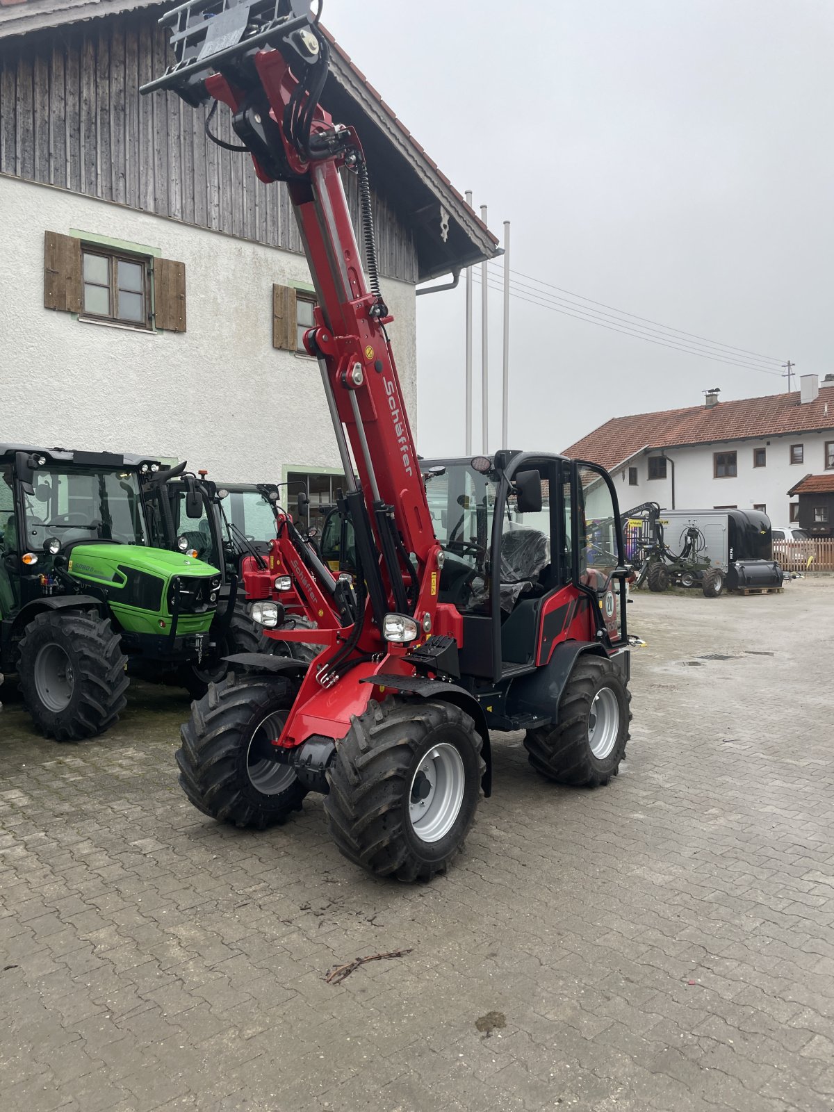 Hoflader van het type Schäffer 3650T, Neumaschine in Ergertshausen (Foto 1)