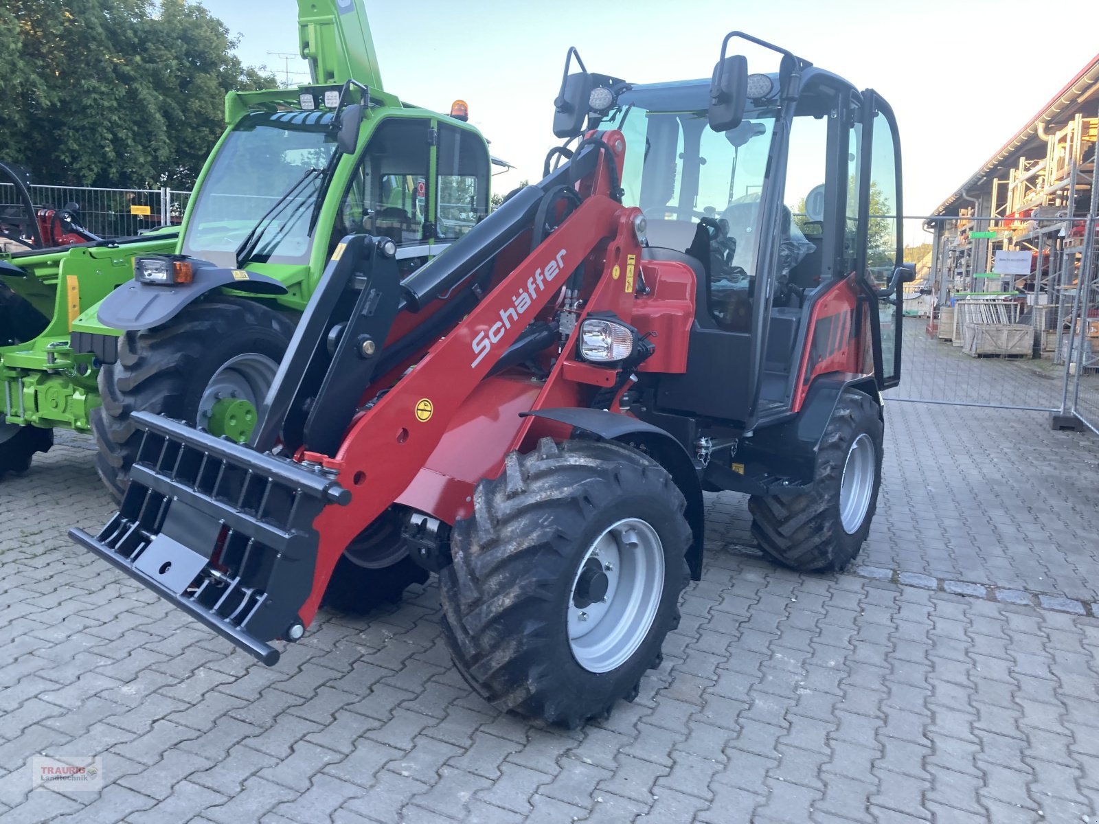 Hoflader a típus Schäffer 4670 m. Kabine, Neumaschine ekkor: Mainburg/Wambach (Kép 3)