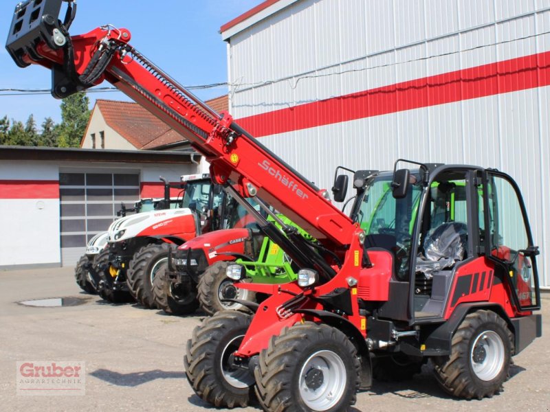 Hoflader du type Schäffer 4670 T-2 Kabine, Neumaschine en Leipzig OT Engelsdorf