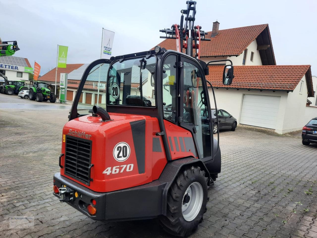 Hoflader del tipo Schäffer 4670, Neumaschine en Unterdietfurt (Imagen 9)