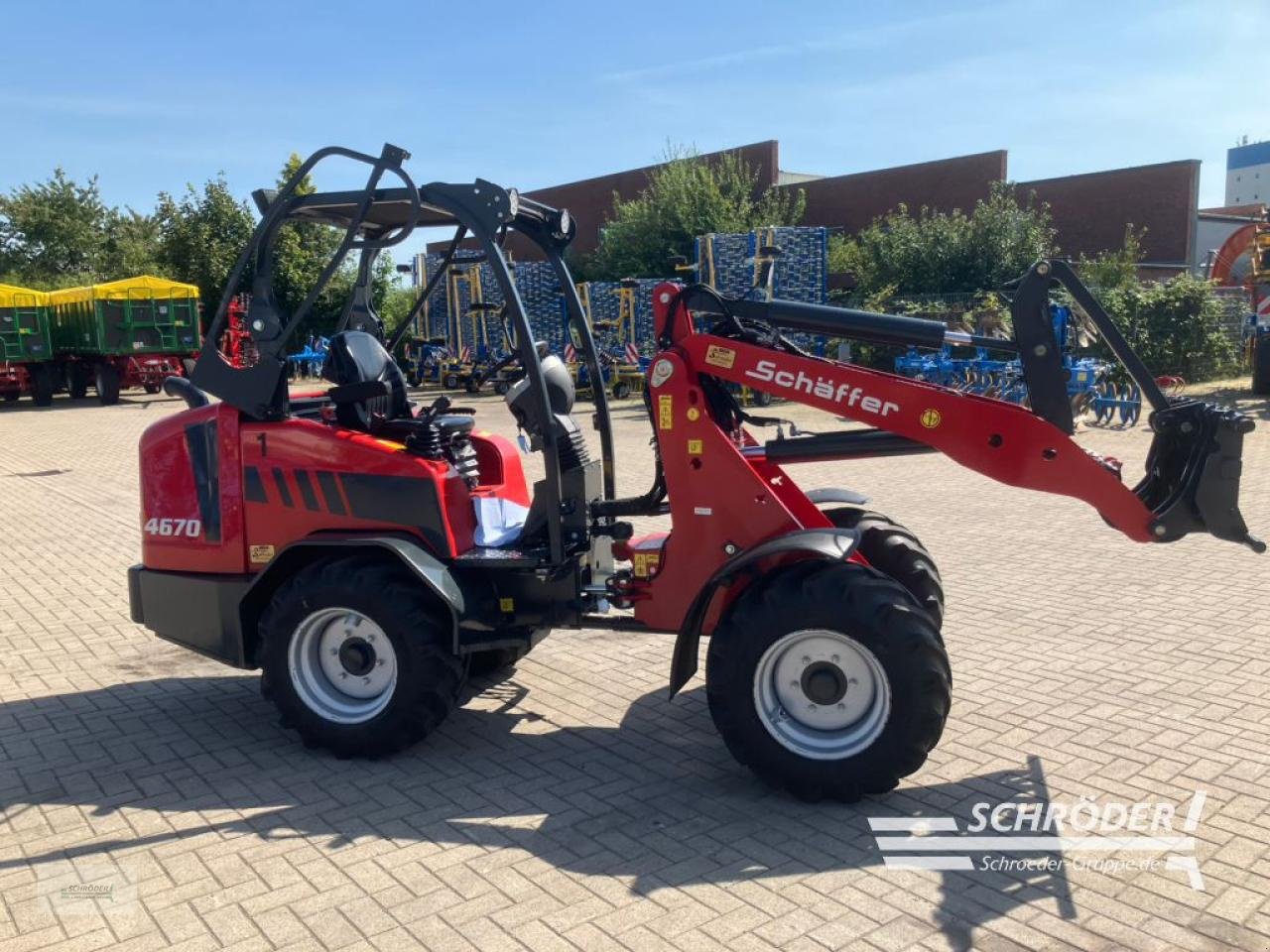 Hoflader van het type Schäffer 4670, Gebrauchtmaschine in Twistringen (Foto 2)