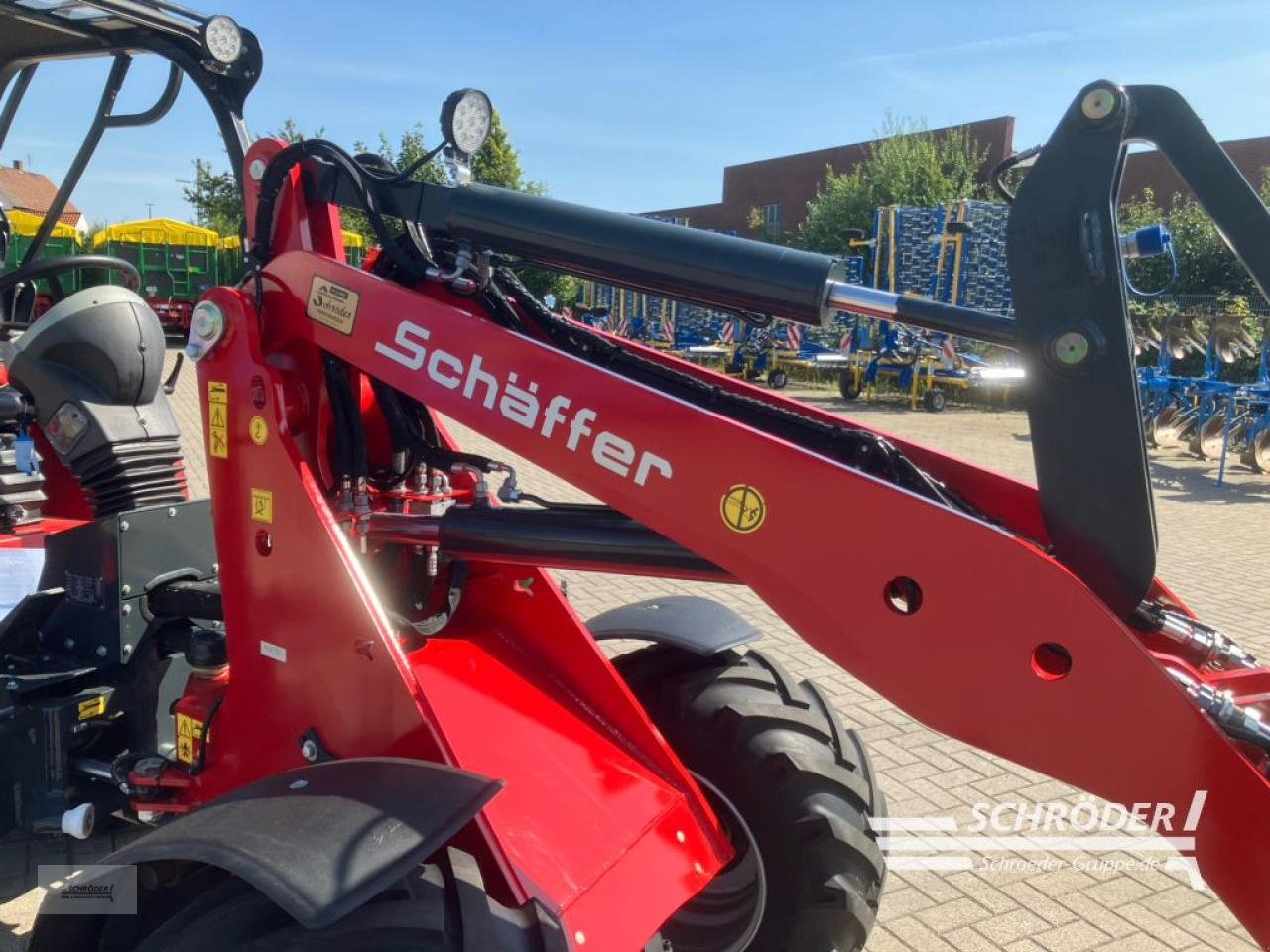 Hoflader van het type Schäffer 4670, Gebrauchtmaschine in Twistringen (Foto 5)