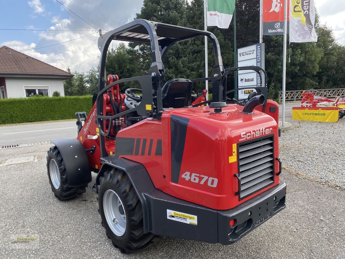 Hoflader Türe ait Schäffer 4670, Vorführmaschine içinde Senftenbach (resim 9)