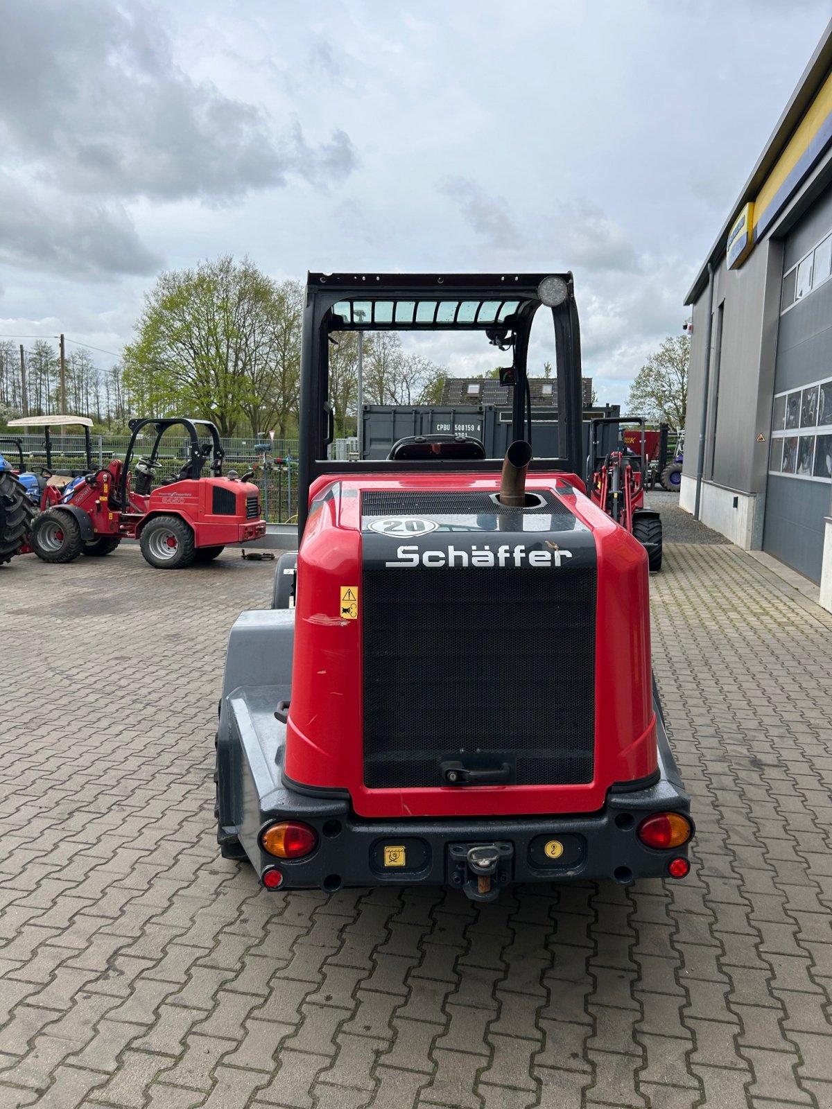 Hoflader del tipo Schäffer 5680T, Gebrauchtmaschine en Sonsbeck (Imagen 9)