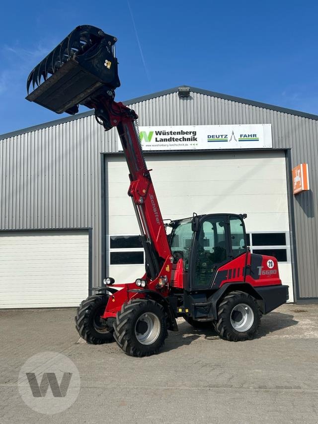 Hoflader van het type Schäffer 6680 T, Gebrauchtmaschine in Börm (Foto 1)