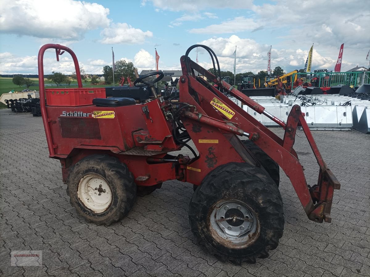 Hoflader du type Schäffer D25 W / Schäffer 330 mit Mistgabel & Schaufel, Gebrauchtmaschine en Tarsdorf (Photo 3)