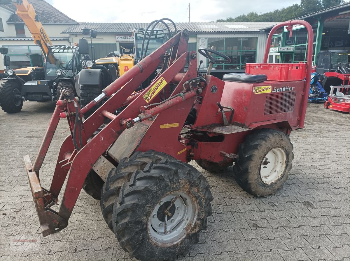 Hoflader del tipo Schäffer D25 W / Schäffer 330 mit Mistgabel & Schaufel, Gebrauchtmaschine en Tarsdorf (Imagen 1)