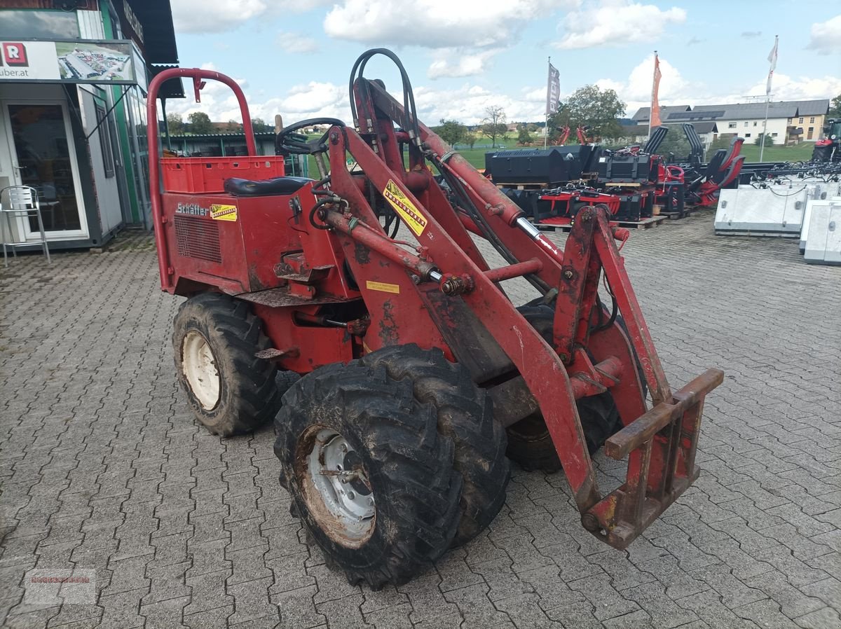 Hoflader typu Schäffer D25 W / Schäffer 330 mit Mistgabel & Schaufel, Gebrauchtmaschine w Tarsdorf (Zdjęcie 5)