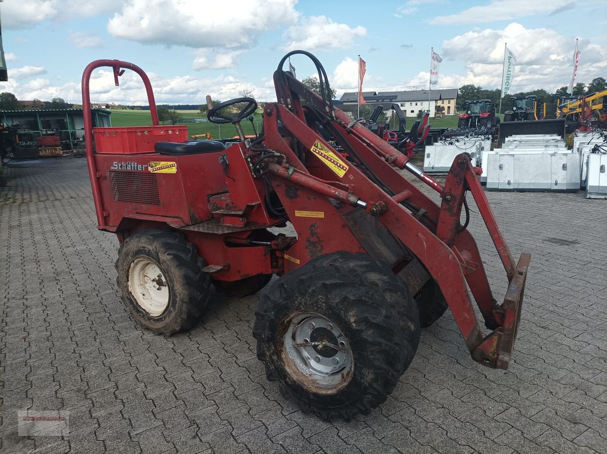 Hoflader du type Schäffer D25 W / Schäffer 330 mit Mistgabel & Schaufel, Gebrauchtmaschine en Tarsdorf (Photo 4)