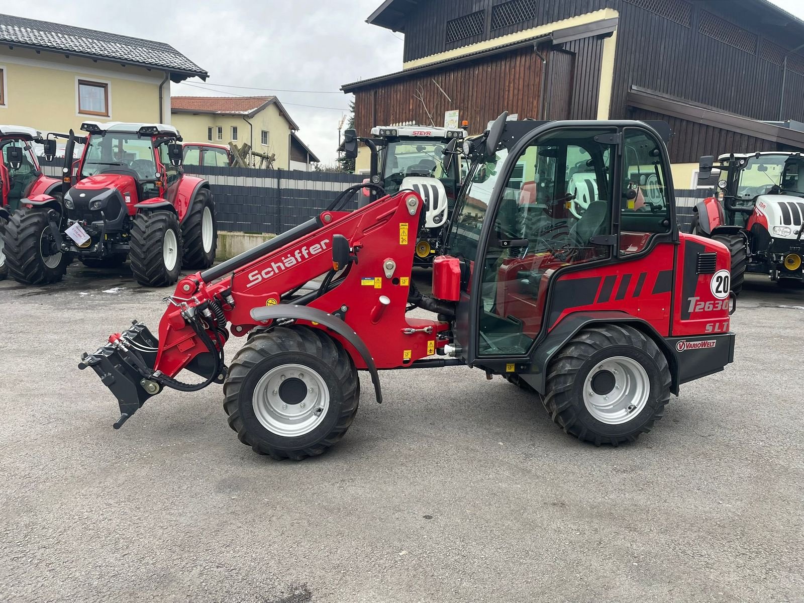 Hoflader a típus Schäffer Hoflader 2630 T SLT, Neumaschine ekkor: Berndorf (Kép 4)