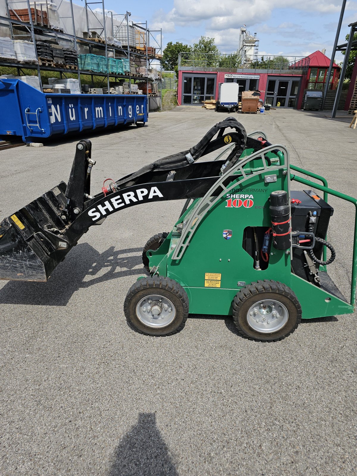 Hoflader typu SHERPA Sherpa 100 Eco, Gebrauchtmaschine v Burgoberbach (Obrázok 4)