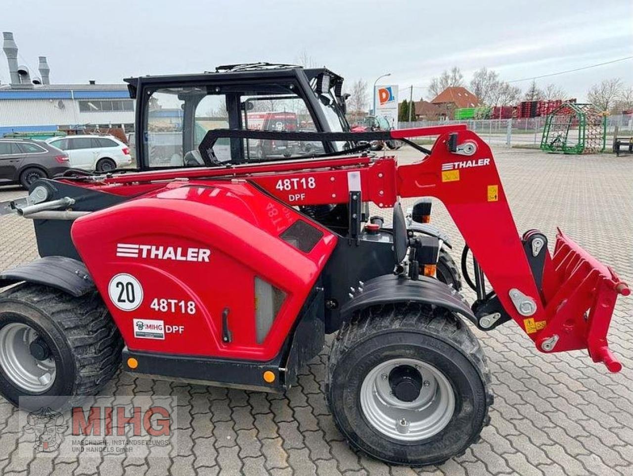 Hoflader del tipo Sonstige THALER 48T18 TELESKOP, Gebrauchtmaschine en Dummerstorf OT Petschow (Imagen 2)